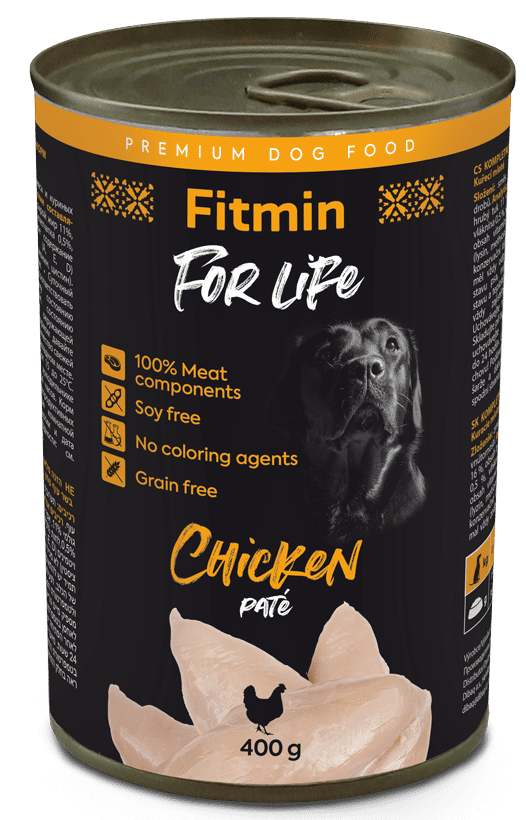 Fitmin Dog For Life Konzerva kuracie 6x400 g